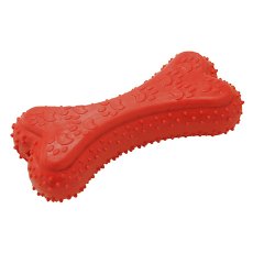 Homepet TPR / Игрушка Хоумпет для собак Косточка с пищалкой