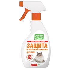 Apicenna УМНЫЙ СПРЕЙ защита от царапания и погрызов для кошек
