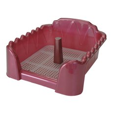 Homepet / Туалет Хоумпет для собак со столбиком 53 х 43 х 19 см