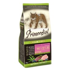 Primordial Kitten Grain Free Holistic / Сухой корм Примордиал Беззерновой для Котят Утка Индейка