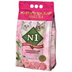 Наполнитель №1 Crystals Sakura Силикагелевый Сакура