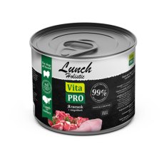 Vita Pro Lunch / Влажный корм Консервы Вита Про для собак Ягненок с индейкой (цена за упаковку)