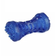 Homepet TPR / Игрушка Хоумпет для собак Гантель малая с пищалкой