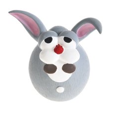 Homepet Bubble / Игрушка Хоумпет для собак Заяц с пищалкой латекс
