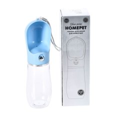 Homepet Silver Series / Поилка Хоумпет для животных дорожная 500 мл