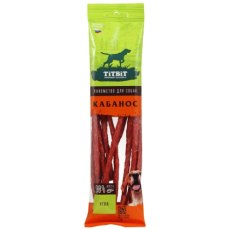 Titbit / Лакомство Титбит для собак Колбаски Кабанос с Уткой