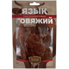 Деревенские лакомства Классические рецепты / Язык Говяжий для собак