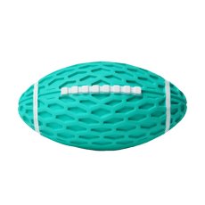 Homepet Silver Series / Игрушка Хоумпет для собак Мяч регби с пищалкой Каучуковый 14,5 см х 8,2 см х 7,9 см