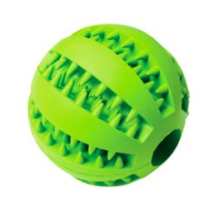 Homepet Silver Series / Игрушка Хоумпет для собак Мяч для Чистки зубов Каучук Зеленый