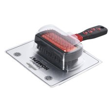 Homepet Silver Series / Щетка-пуходерка Хоумпет двухсторонняя Пластиковая