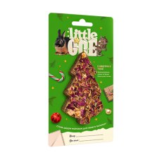 Little One Грызуны Christmas tree / Лакомство-игрушка Литтл Уан для грызунов Новогодняя елочка из Луговых трав