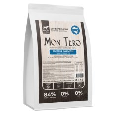 Mon Tero Superpremium Adult All Breed Sensitive Digestion / Сухой корм Мон Теро для собак всех пород с Чувствительным пищеварением Утка с лососем