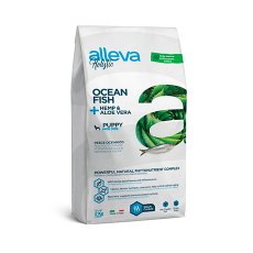 Alleva Holistic Puppy Mini Ocean Fish & Hemp Aloe vera / Сухой корм Аллева для Щенков Мелких пород Океаническая рыба Алоэ вера Конопля