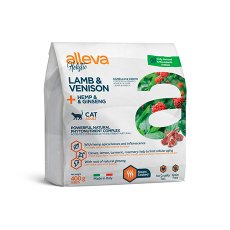Alleva Holistic Adult Lamb Venison & Hemp Ginseng / Сухой корм Аллева для кошек Ягненок Оленина Конопля Женьшень