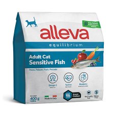 Alleva Equilibrium Adult Cat Sensitive Fish / Сухой корм Аллева для взрослых кошек с Чувствительным пищеварением Рыба
