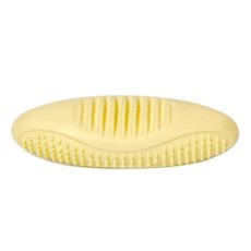 Homepet Dental / Игрушка Хоумпет для собак Регби желтая