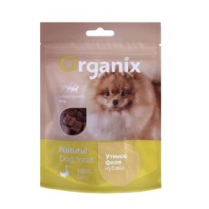 Organix Small Breed Ducky Dice / Лакомство Органикс для собак Мелких пород Утиные кубики 100% мясо