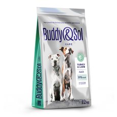 Buddy Sol Care Adult ML Turkey & Lamb / Сухой корм Бадди Сол Кэа для взрослых собак Средних и Крупных пород Индейка ягненок