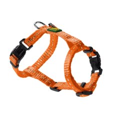 Hunter Tripoli Mini / Шлейка Хантер для собак светоотражающая нейлон Оранжевая