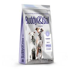 Buddy Sol Care Adult ML Turkey / Сухой корм Бадди Сол Кэа для взрослых собак Средних и Крупных пород Индейка