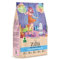 Zillii Adult White Fish with Salmon / Сухой корм Зилли для взрослых собак Белая рыба с Лососем