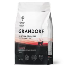 Grandorf Veterinary Diet Hepatic / Полнорационный диетический корм Грандорф для кошек для Поддержания функции печени при ХПН