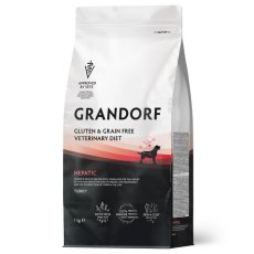 Grandorf Veterinary Diet Hepatic / Полнорационный диетический корм Грандорф для собак для Поддержания функций печени при ХПН