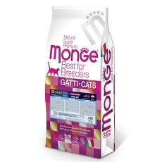 Monge Cat BWild Adult Anchovies / Сухой корм Монж Бивайлд для Взрослых кошек Анчоусы