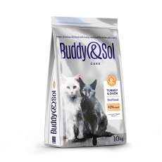 Buddy Sol Care Sterilized Turkey & Duck / Сухой корм Бадди Сол Кэа для Стерилизованных кошек Индейка утка
