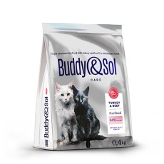 Buddy Sol Care Sterilized Turkey & Beef / Сухой корм Бадди Сол Кэа для Стерилизованных кошек Индейка говядина