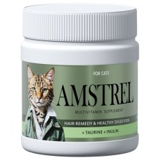 Amstrel / Лакомство мультивитаминное Амстрел для выведения шерсти у кошек Здоровое пищеварение