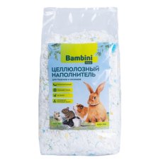 Bambini Pets / Целлюлозный наполнитель Бамбини Петс для Грызунов и Кроликов