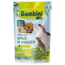Bambini Pets / Корм Бамбини Петс для крыс и мышей