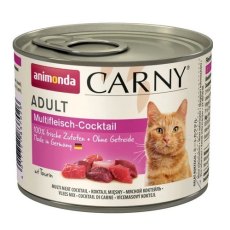 Animonda Carny Adult / Консервы Анимонда для кошек с Говядиной и Сердцем (цена за упаковку)