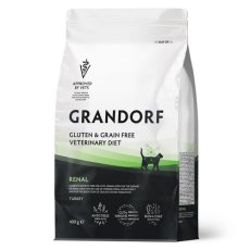 Grandorf Veterinary Diet Renal / Полнорационный диетический корм Грандорф для кошек для Поддержки функции почек при ХБН
