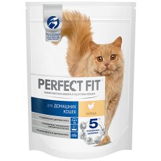 Perfect Fit In-home / Сухой корм Перфект Фит для домашних кошек Курица