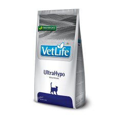Farmina Vet Life UltraHypo / Лечебный корм Фармина для кошек при Пищевой Аллергии или Пищевой Непереносимости