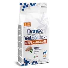 Monge VetSolution Renal and Oxalate / Ветеринарная диета Монж Ренал и Оксалат для собак при ХПН и Профилактике образования уролитов оксалата кальция