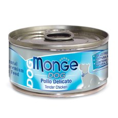 Monge Dog Natural Tender Chicken / Влажный корм Консервы Монж для собак из нежной Курицы (цена за упаковку)