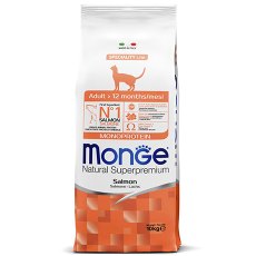 Monge Cat Adult Salmon / Сухой корм Монж для Взрослых кошек Лосось