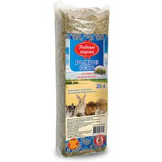 Родные Корма / Сено Луговое разнотравье для Грызунов