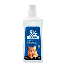 Ok-Lock / Наполнитель Ок-Лок жидкий для кошачьего туалета Нейтральный