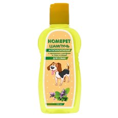 Homepet / Шампунь Хоумпет для собак Антипаразитарный с гераниолом и шалфеем от Блох и Клещей