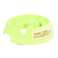 Homepet / Миска Хоумпет для животных для медленного поедания 0,7 л 22см х 22см х 6см