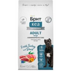Брит Кеа Adult Large Chondroprotectors Turkey Duck / Сухой корм Брит для взрослых собак Крупных пород Поддержка Суставов Индейка Утка