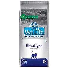 Farmina Vet Life UltraHypo / Лечебный корм Фармина для кошек при Пищевой Аллергии или Пищевой Непереносимости