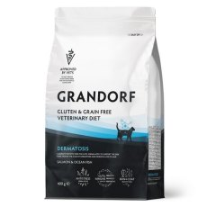 Grandorf Veterinary Diet Dermatosis / Полнорационный диетический корм Грандорф для кошек с Заболеваниями кожи
