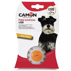Camon / Игрушка Камон для собак Мяч светящийся