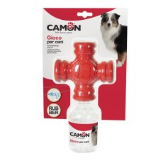 Camon / Игрушка Камон для собак Мяч резиновый для вкручивания пластиковых бутылок