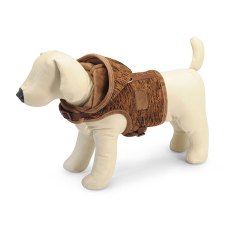 Camon Pettorina / Шлейка Камон для собак зимняя с капюшоном Коричневая